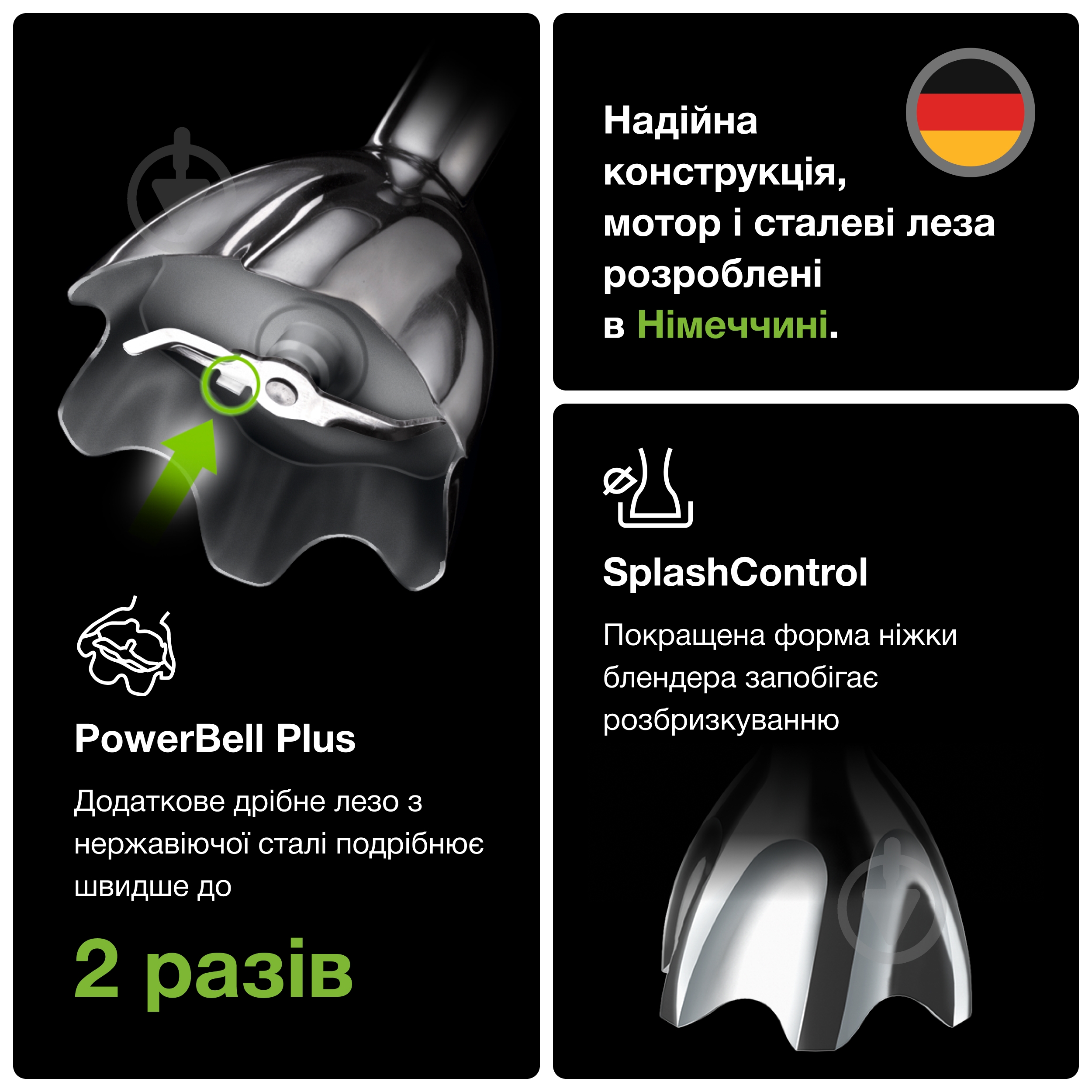 Блендер заглибний Braun MultiQuick 5 Vario MQ5235WH - фото 4
