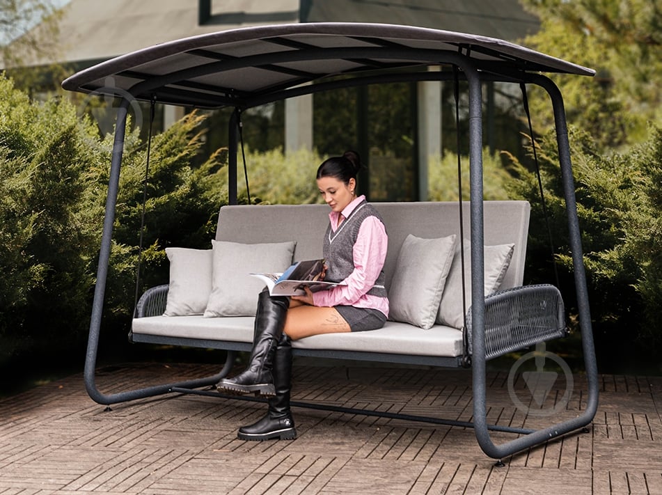 Качели Альваро серый - фото 2