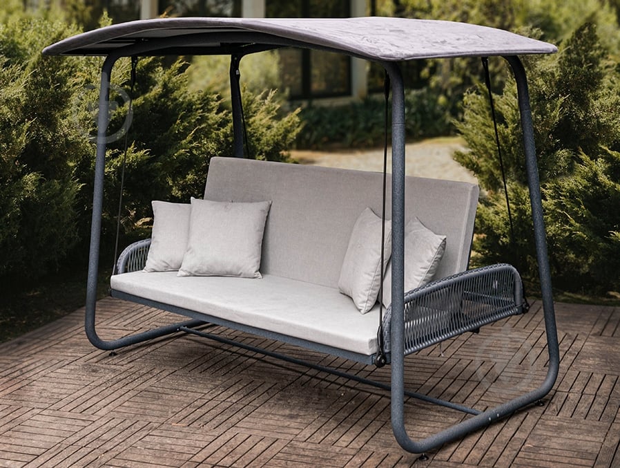 Качели Альваро серый - фото 5