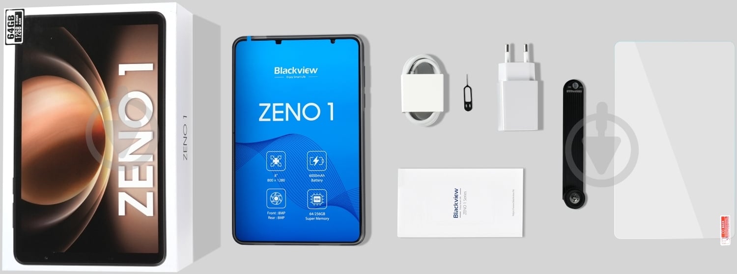 Планшет Blackview 8" 4/64GB Wi-Fi + LTE green (BV_ZENO1_4_64_GN) - фото 7 Планшет Blackview 8" 4/64GB Wi-Fi + LTE green (BV_ZENO1_4_64_GN) - фото 7