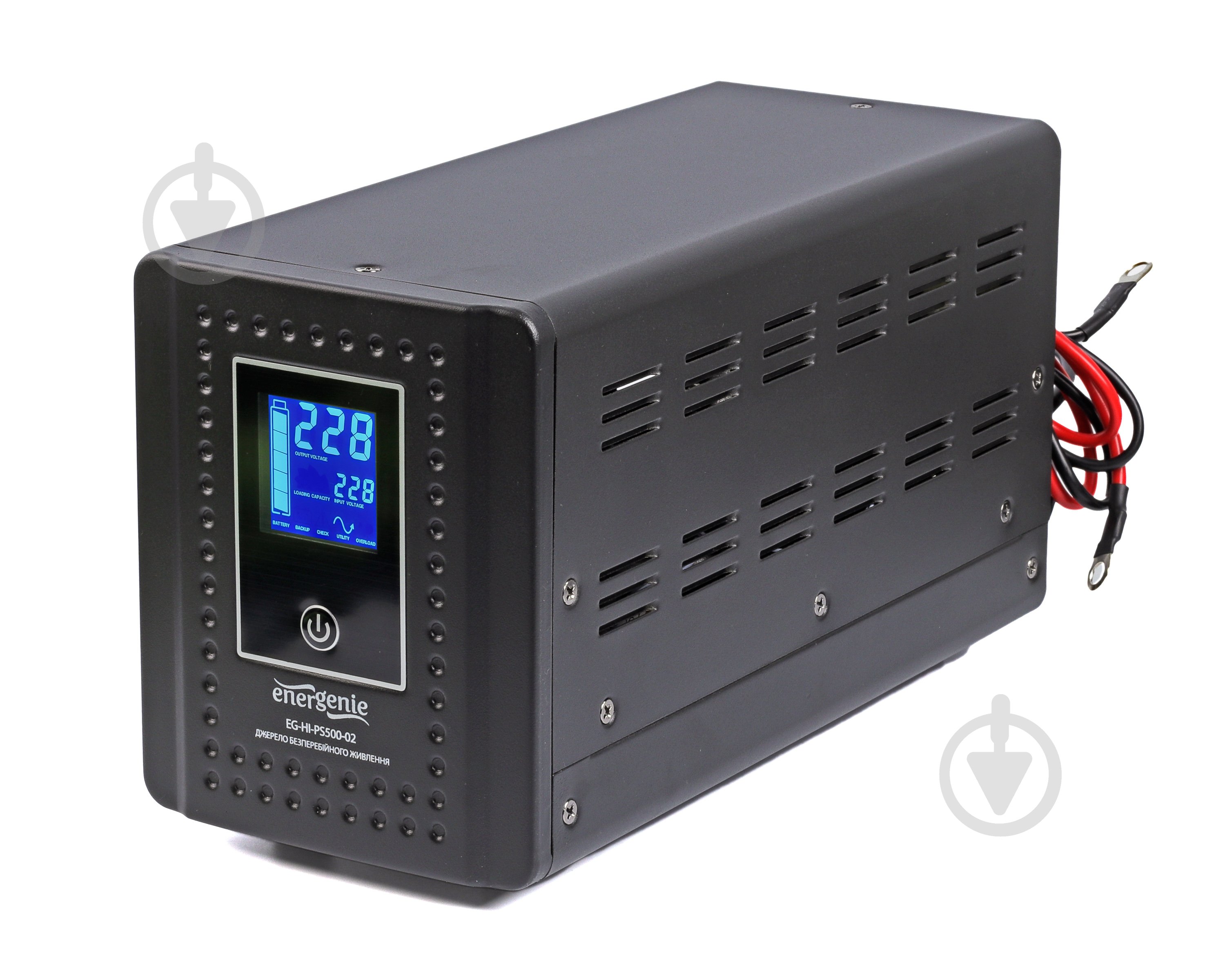 Источник бесперебойного питания (ИБП) EnerGenie 500VA линейный интерактивный EG-HI-PS500-02 - фото 1 Источник бесперебойного питания (ИБП) EnerGenie 500VA линейный интерактивный EG-HI-PS500-02 - фото 1