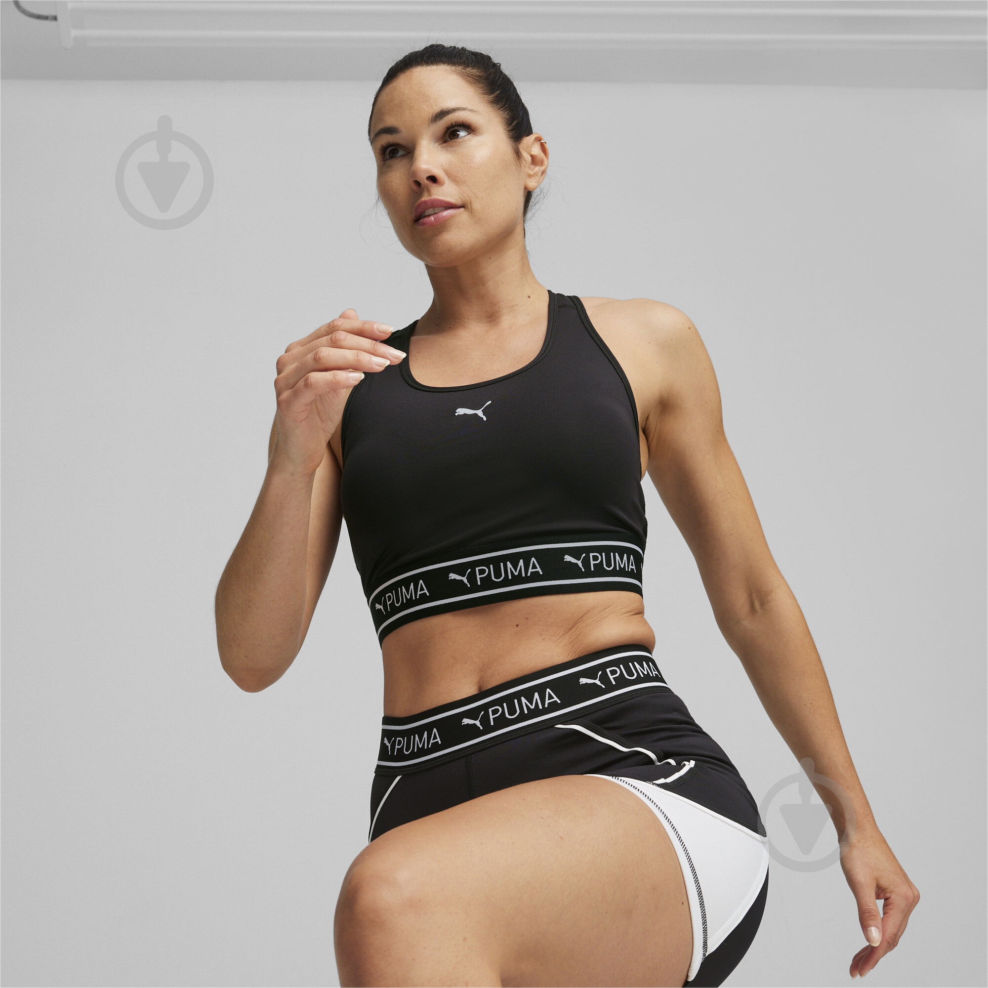 Бра Puma 4KEEPS ELASTIC BRA - P 52531901 р.M чорний - фото 3 Бра Puma 4KEEPS ELASTIC BRA - P 52531901 р.M чорний - фото 3