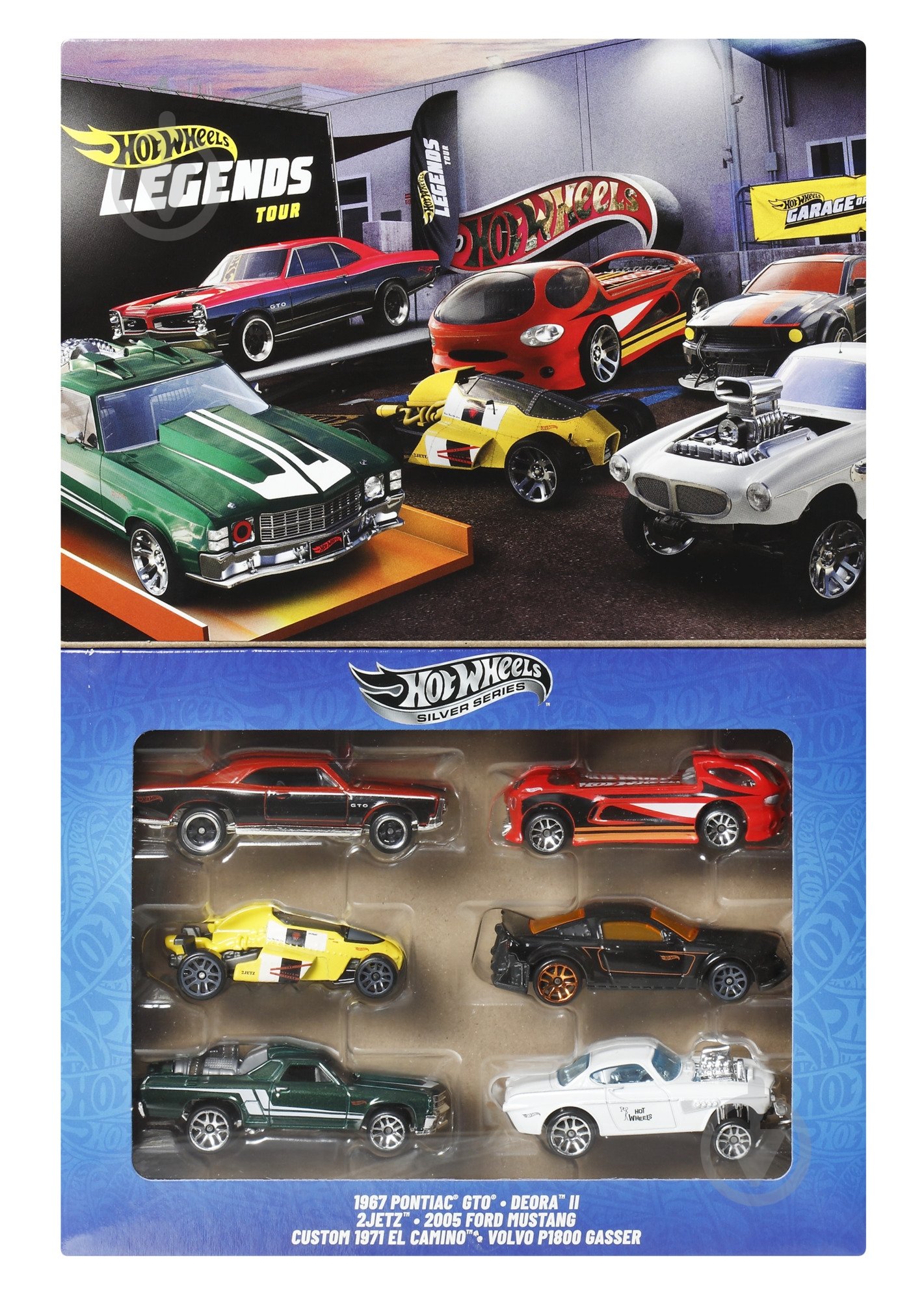 Набір машинок Hot Wheels Тематичний "Legends" JBY78 - фото 3