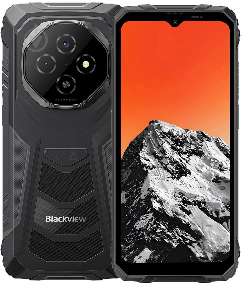 Смартфон Blackview 6/256GB black (BVFORT_1_6_256_BK) - фото 1 Смартфон Blackview 6/256GB black (BVFORT_1_6_256_BK) - фото 1