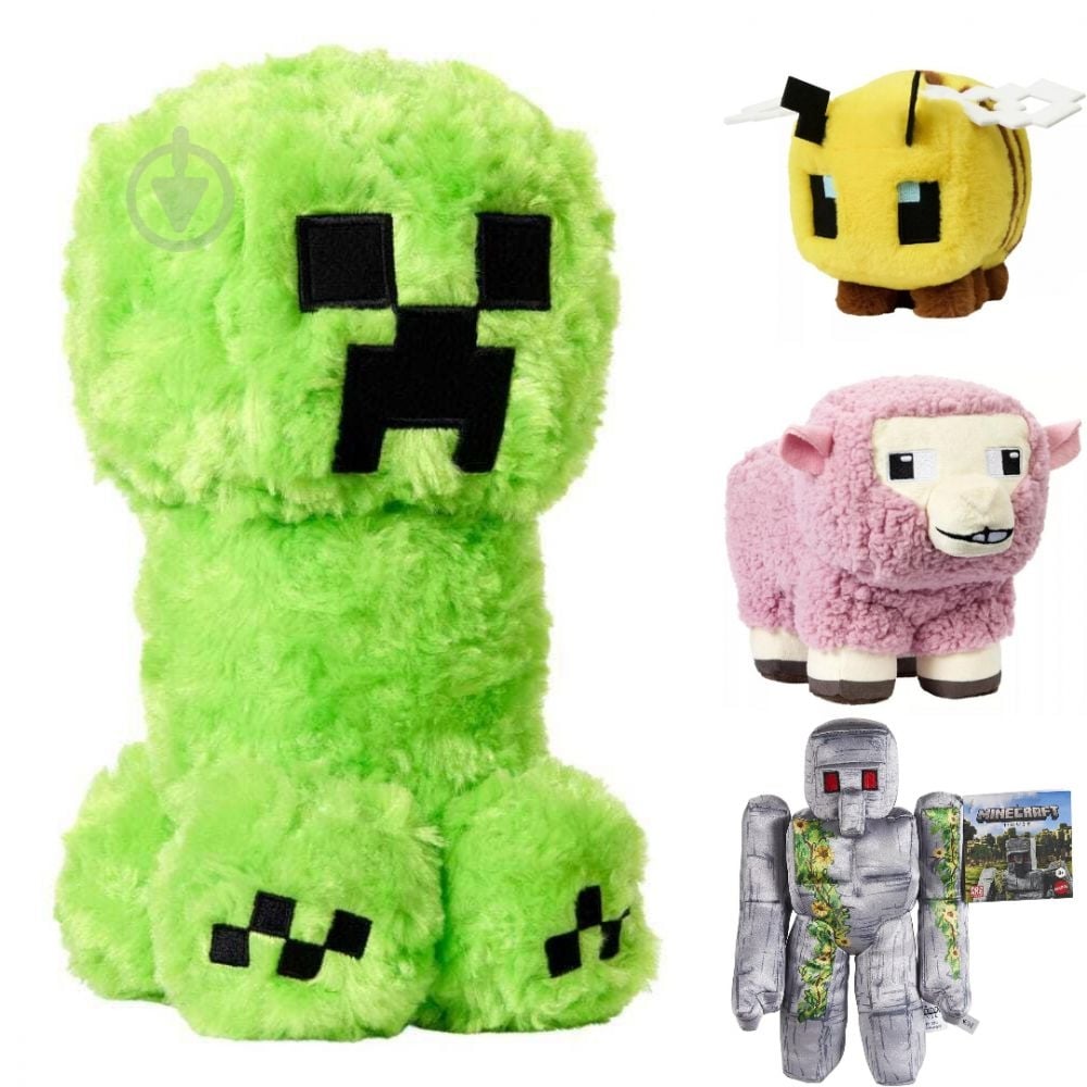 ᐉ М'яка іграшка Minecraft М'яка іграшка Minecraft (в ас.) HBN39