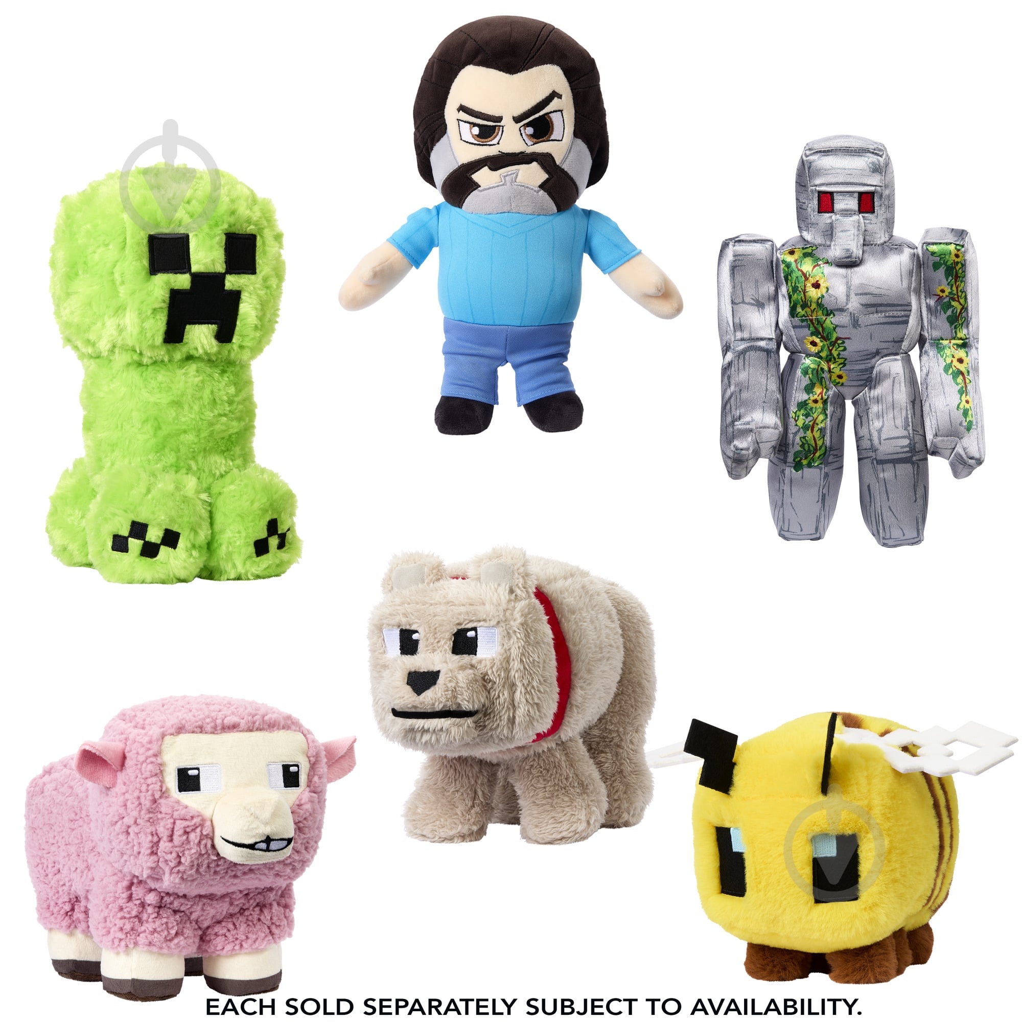 Мягкая игрушка Minecraft Мягкая игрушка Minecraft (в асс.) HBN39 - фото 2 Мягкая игрушка Minecraft Мягкая игрушка Minecraft (в асс.) HBN39 - фото 2