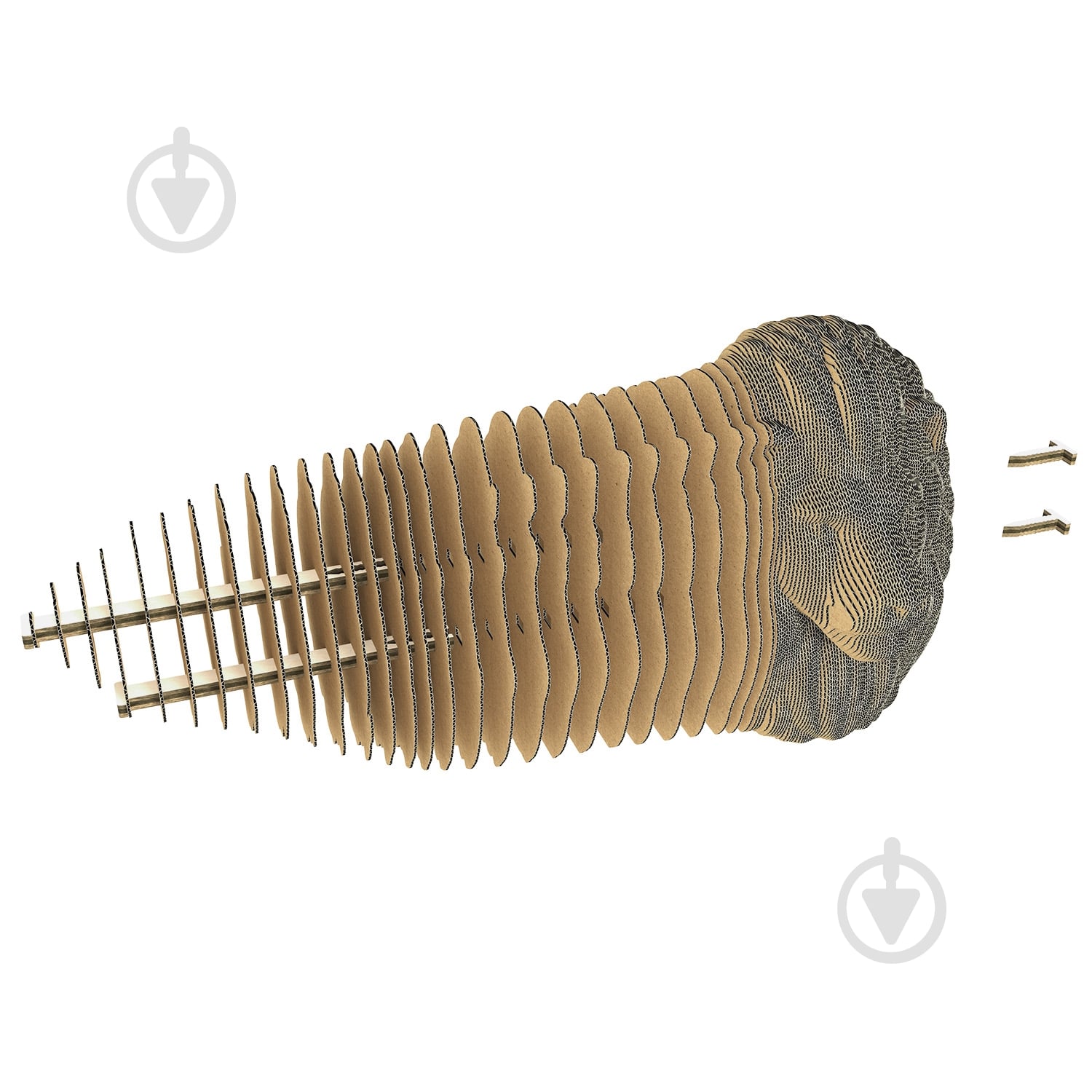 Скульптурный 3D-пазл Creatifwood Лев - фото 2