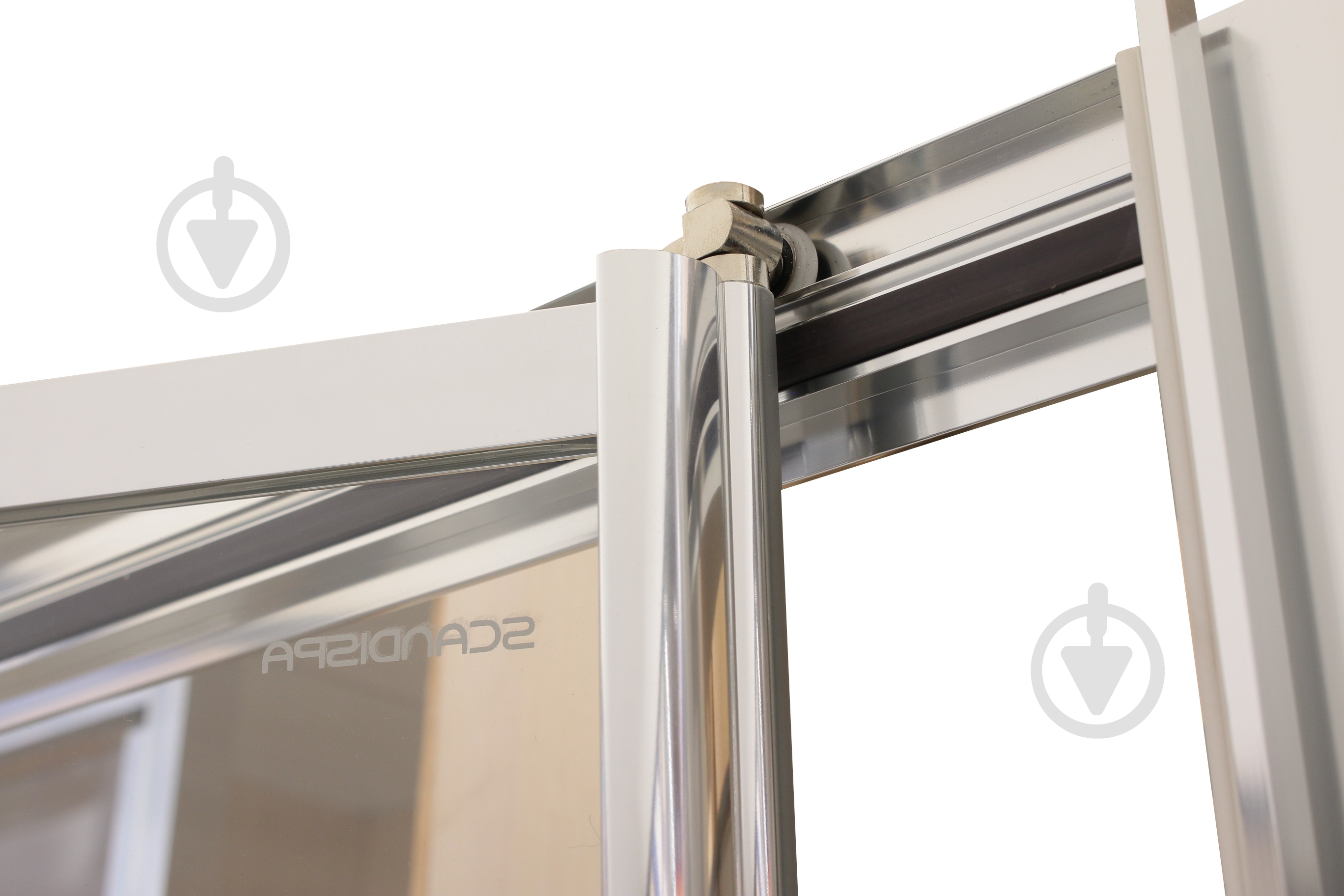 Душевые двери ScandiSPA NARVIK S218S1 алюминий/прозрачное стекло - фото 7