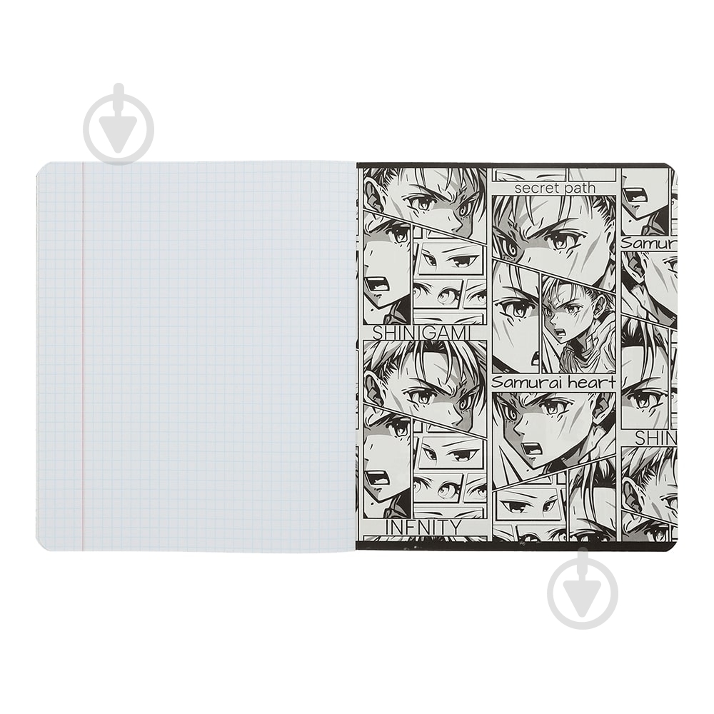 Зошит шкільний ANIME 18 арк. клітинка KIDS LINE ZiBi - фото 11 Зошит шкільний ANIME 18 арк. клітинка KIDS LINE ZiBi - фото 11