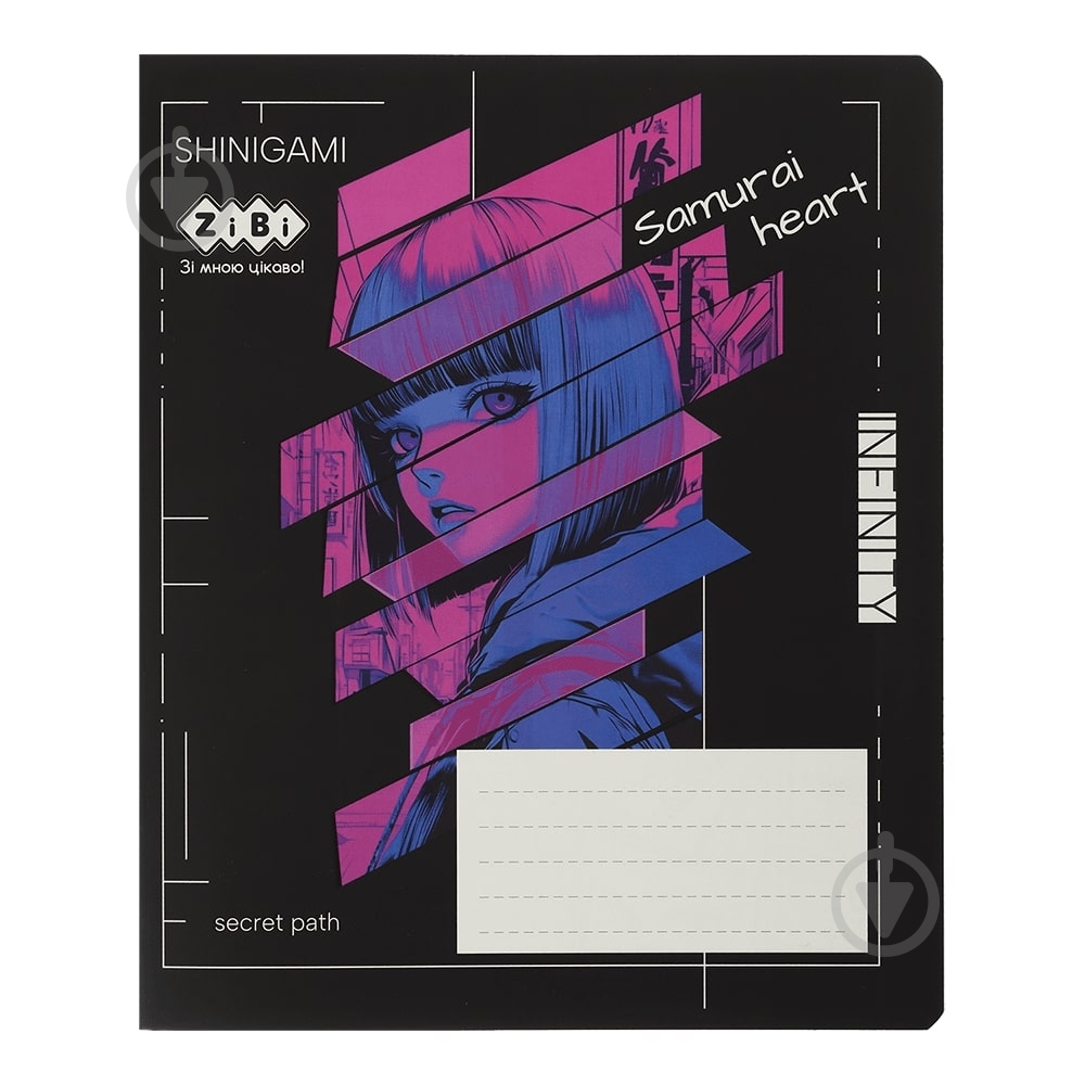 Зошит шкільний ANIME 18 арк. клітинка KIDS LINE ZiBi - фото 3 Зошит шкільний ANIME 18 арк. клітинка KIDS LINE ZiBi - фото 3