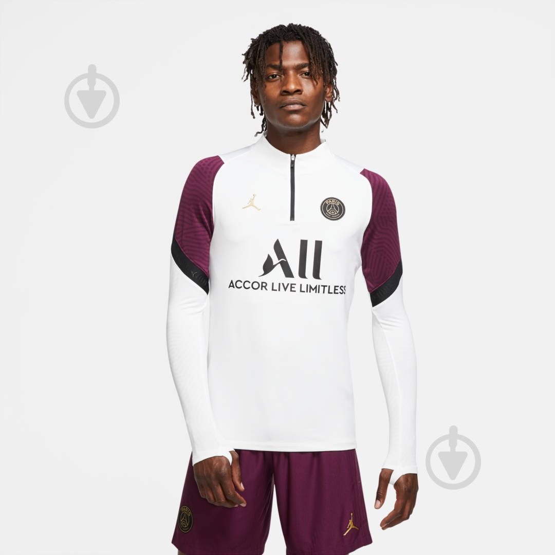 Футболка Nike PSG M NK DRY STRK DRIL TOP CL CK9622-100 р.XL белый - фото 3