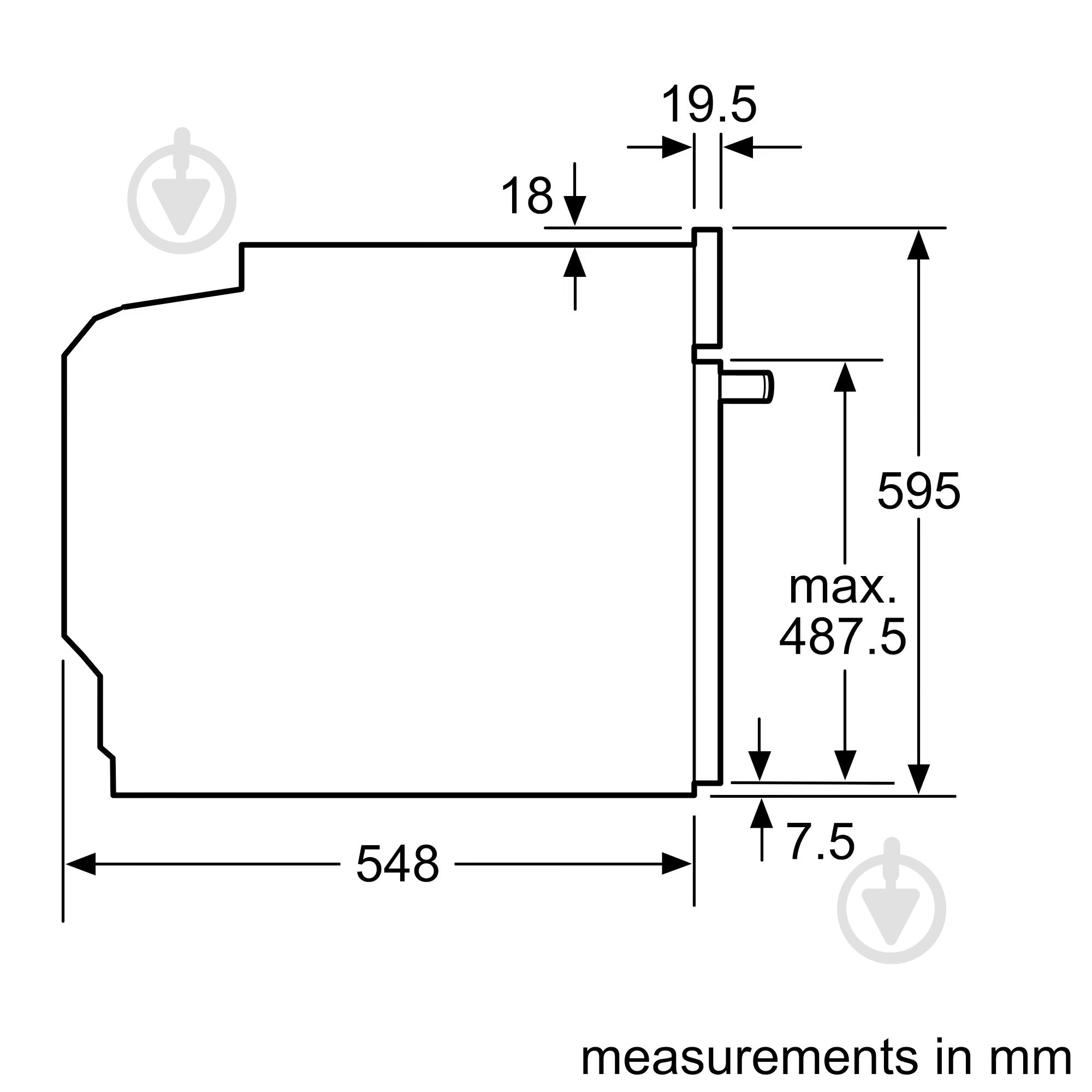 Духова шафа Bosch HBG7764B1 - фото 7
