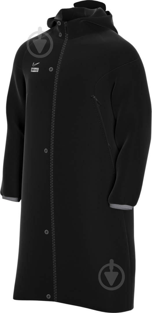 Куртка Nike M NK FC LNGR SDLN FILLED JKT CT2514-010 р.M черная - фото 1