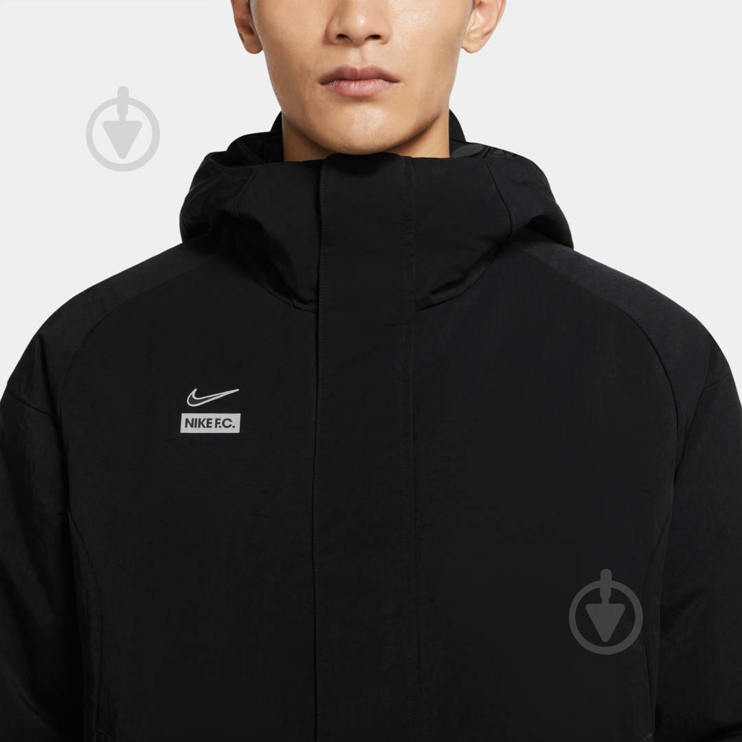 Куртка Nike M NK FC LNGR SDLN FILLED JKT CT2514-010 р.M черная - фото 4