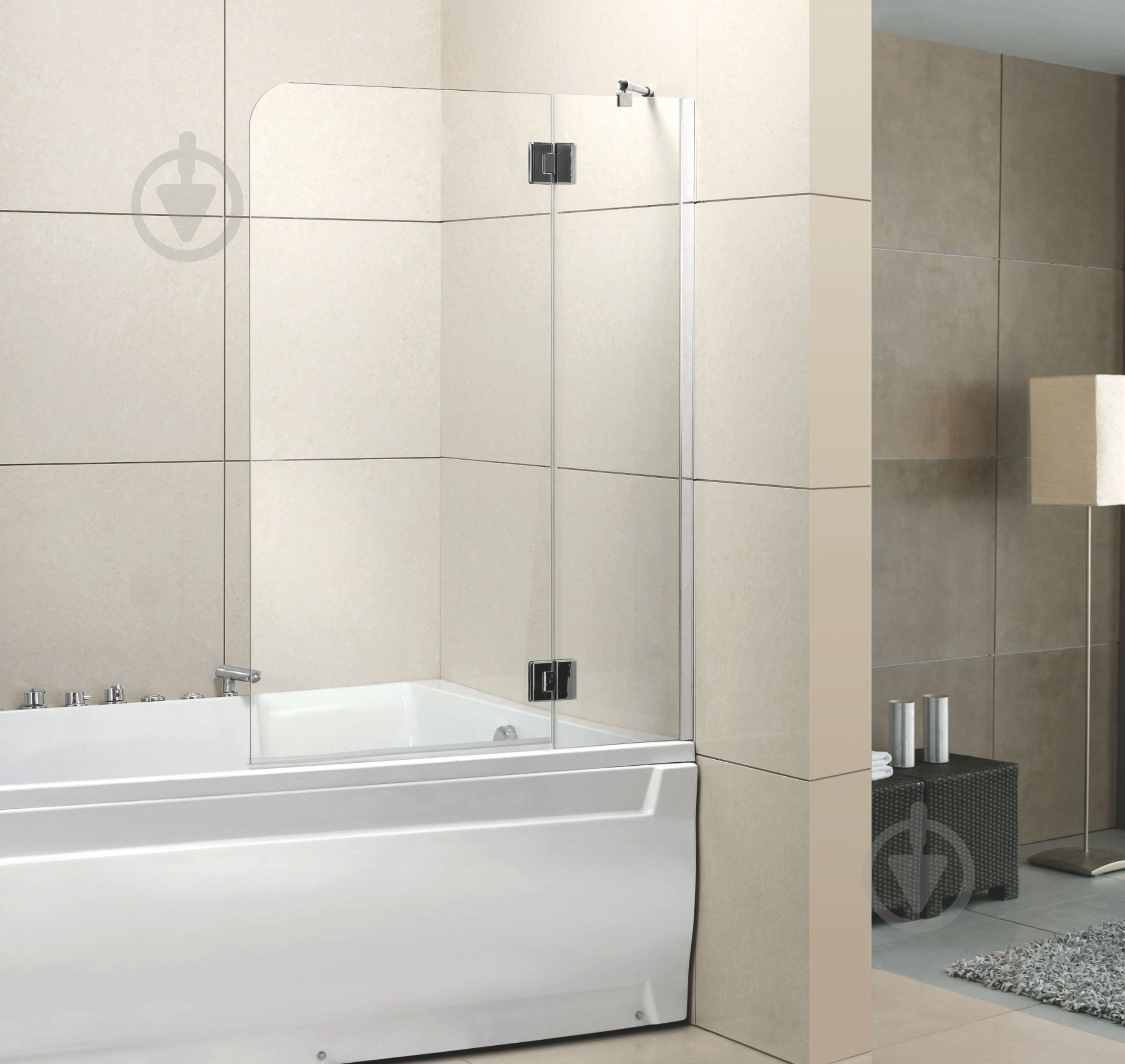 Штора для душу ScandiSPA W438S 105х140 - фото 2