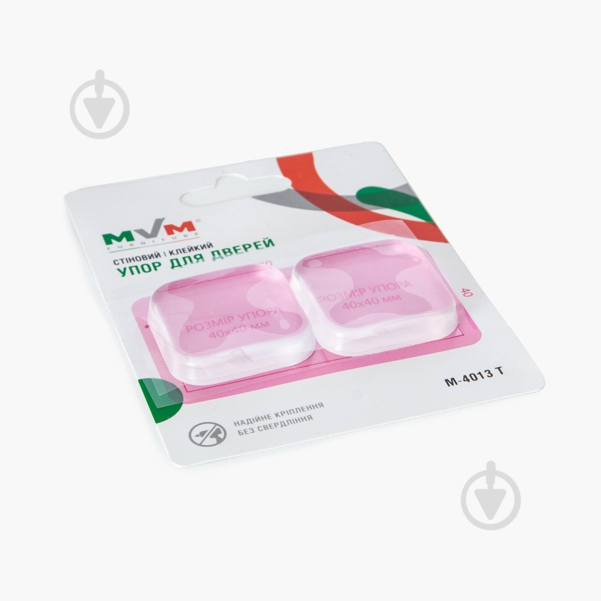 Стопор дверной самоклеящийся MVM M-4013 T прозрачный - фото 2 Стопор дверной самоклеящийся MVM M-4013 T прозрачный - фото 2