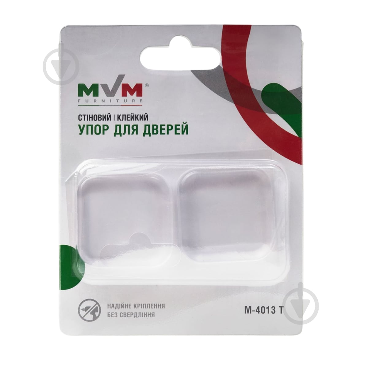 Стопор дверной самоклеящийся MVM M-4013 T прозрачный - фото 3 Стопор дверной самоклеящийся MVM M-4013 T прозрачный - фото 3
