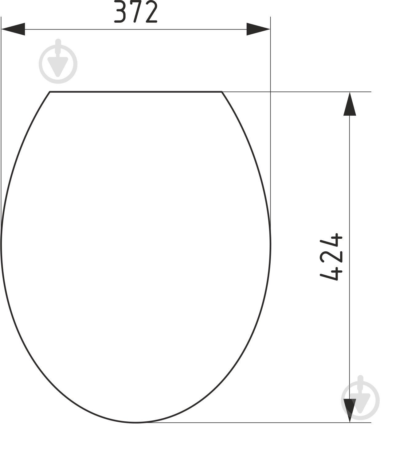 Сиденье для унитаза SoloPlast СУ-1М - фото 11