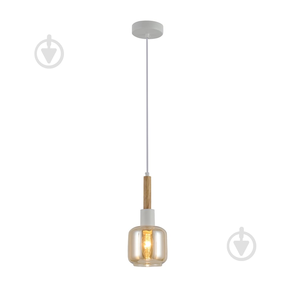 Люстра підвісна ARDERO Denver E14 золото/білий BL1411-2 - фото 1