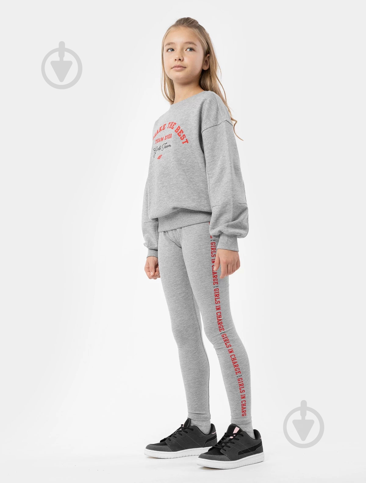 Свитшот 4F JBLD005-27 р.152 серый - фото 5