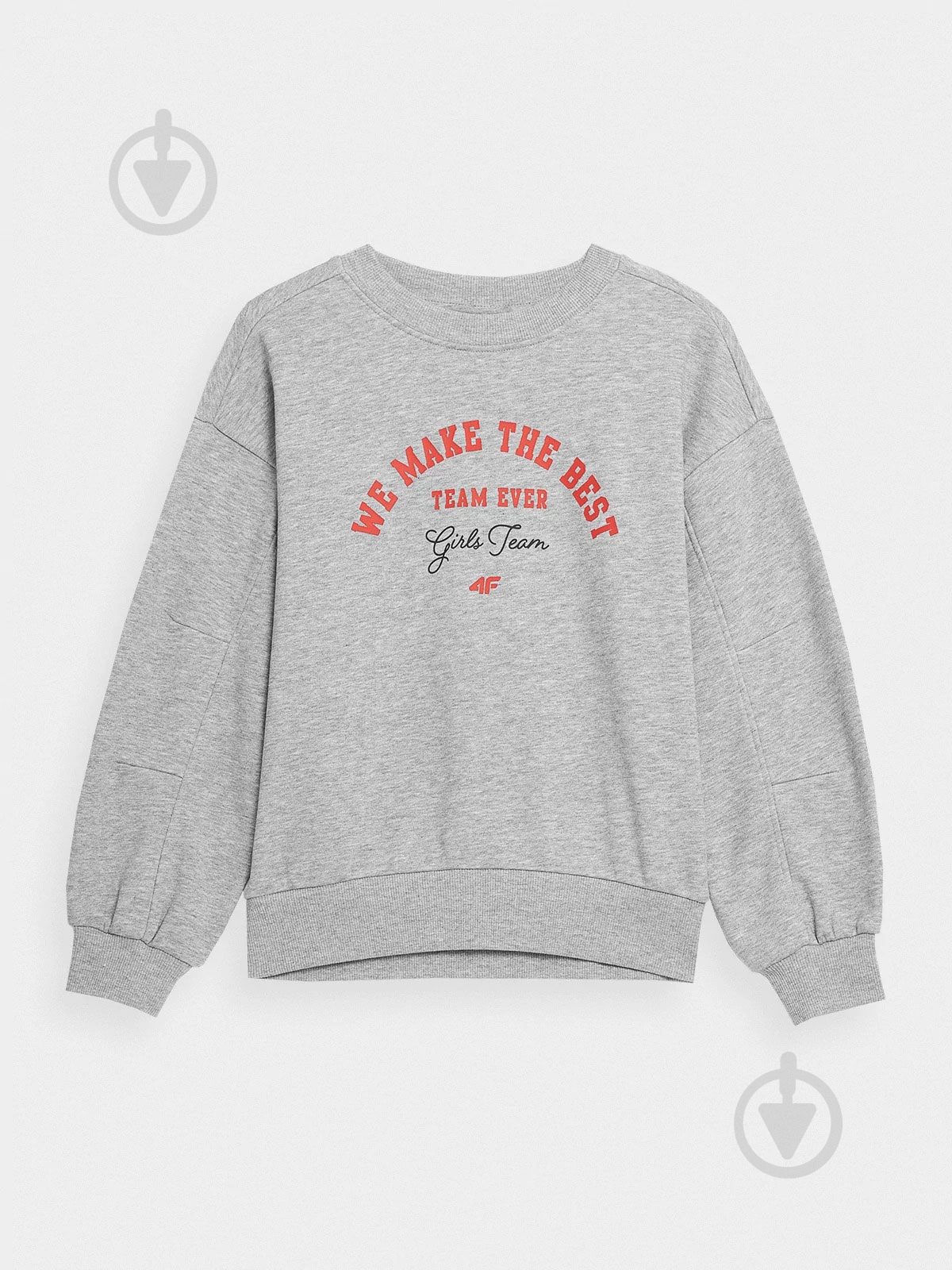 Свитшот 4F JBLD005-27 р.152 серый - фото 7