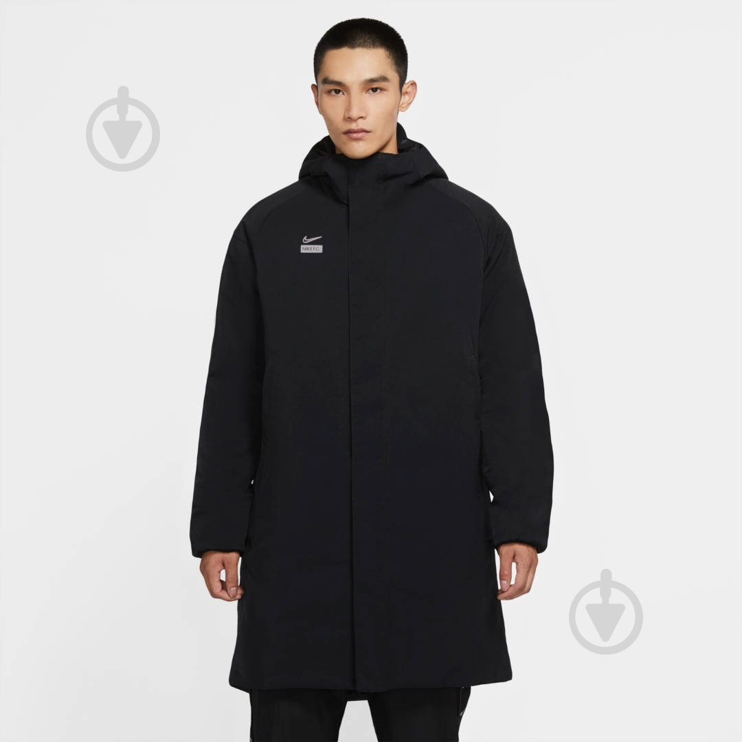 Куртка Nike M NK FC LNGR SDLN FILLED JKT CT2514-010 р.XL черная - фото 2 Куртка Nike M NK FC LNGR SDLN FILLED JKT CT2514-010 р.XL черная - фото 2
