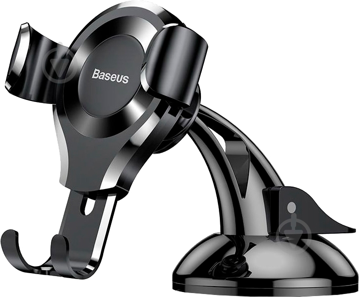 Держатель для смартфона Car Mount BASEUS Osculum Gravity черный - фото 2