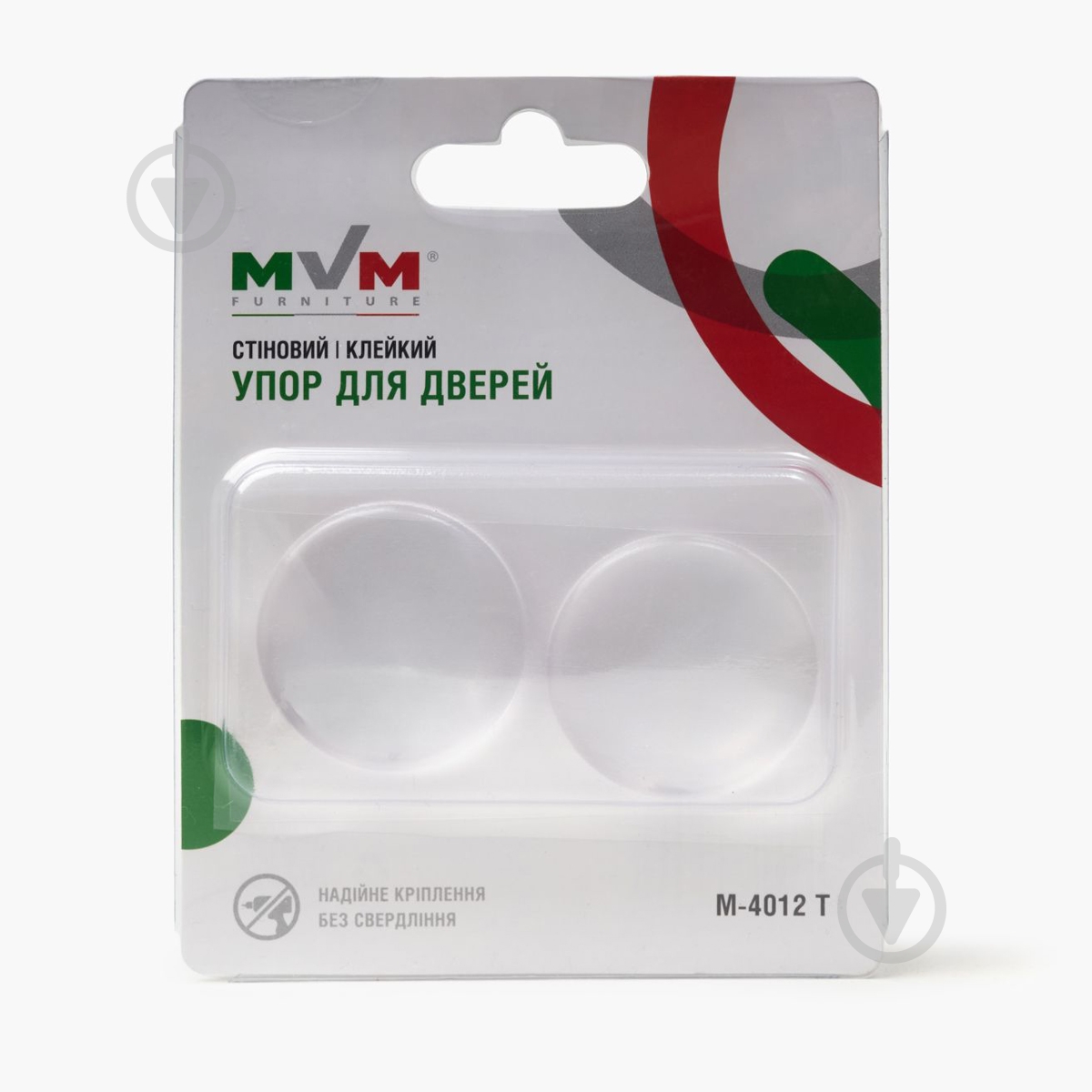 Стопор дверной самоклеящийся MVM M-4012 T прозрачный - фото 3 Стопор дверной самоклеящийся MVM M-4012 T прозрачный - фото 3