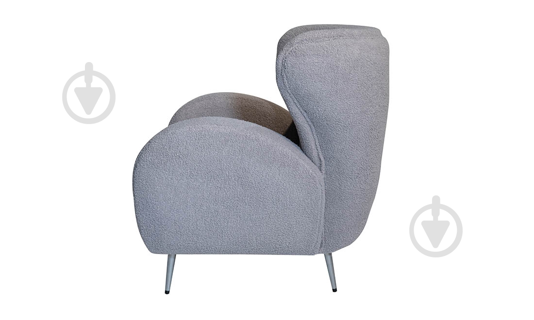 Кресло Prestol Камила серый - фото 4