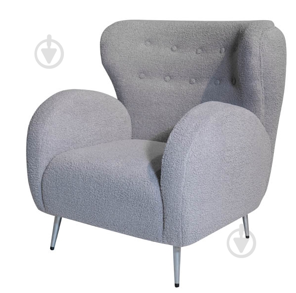 Кресло Prestol Камила серый - фото 1