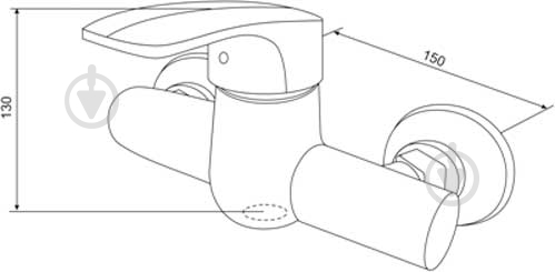 Смеситель для душа Tango Everest 06 TNG-06 - фото 2 Смеситель для душа Tango Everest 06 TNG-06 - фото 2