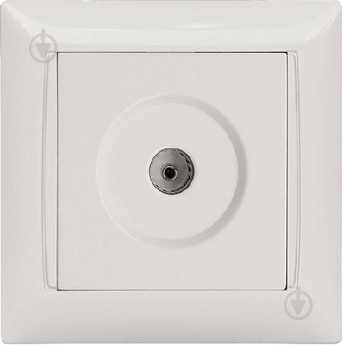 Розетка TV Luxel Primera білий 3009 - фото 1 Розетка TV Luxel Primera білий 3009 - фото 1