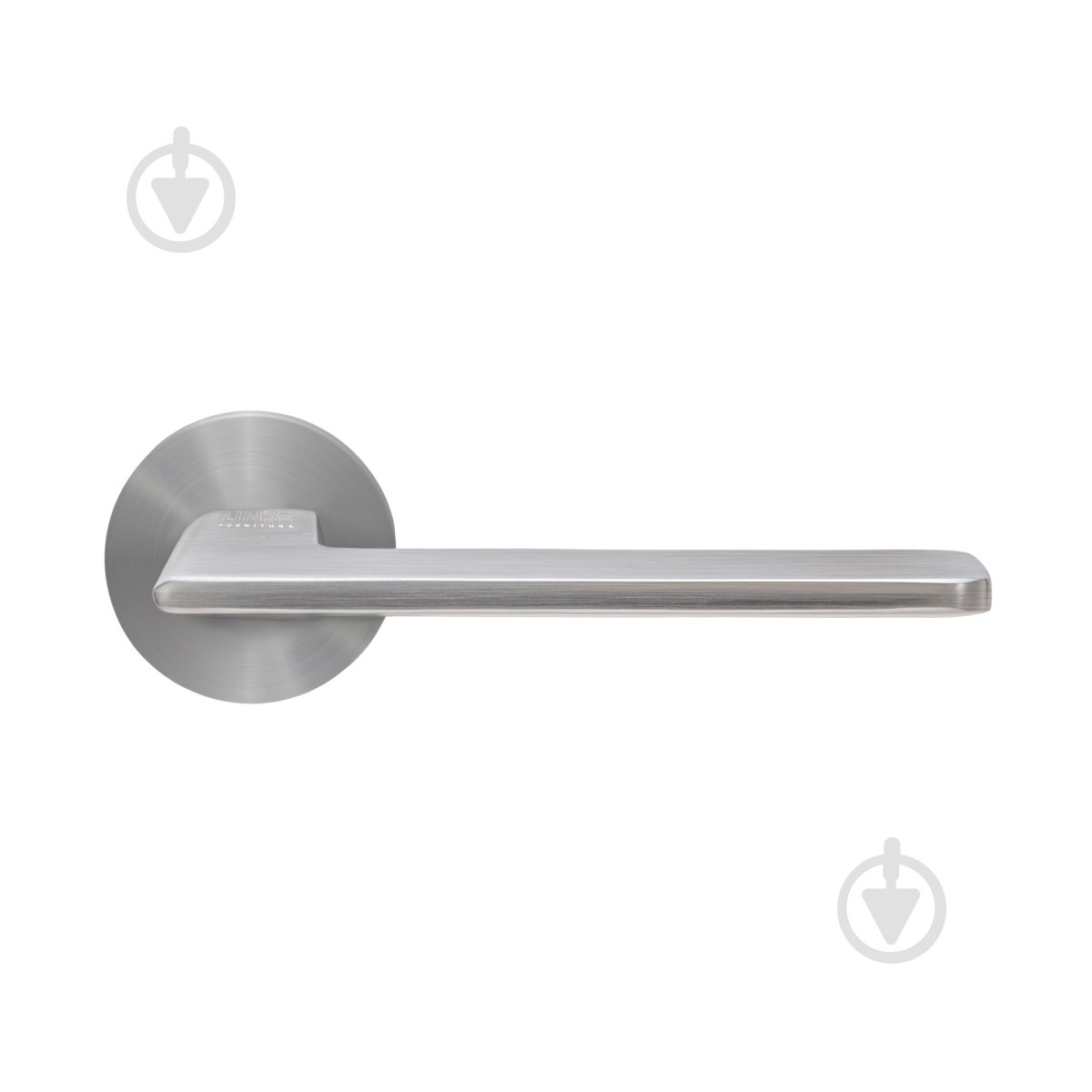 Ручка на розетці Linde A-2024 SC сатин хром - фото 1 Ручка на розетці Linde A-2024 SC сатин хром - фото 1