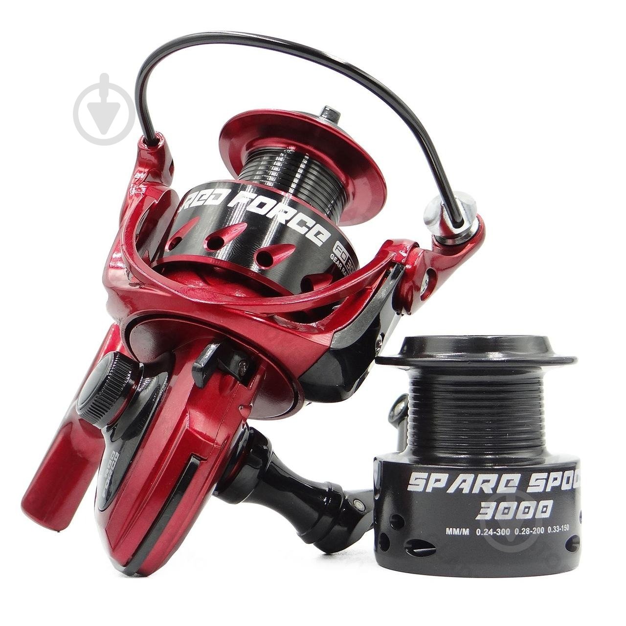 Катушка безынерционная Gladiator 5+1 "RED FORCE" 2000 2000 - фото 1