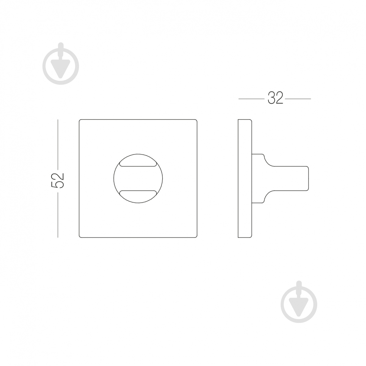 Накладка под WC MVM T20 SB - фото 6