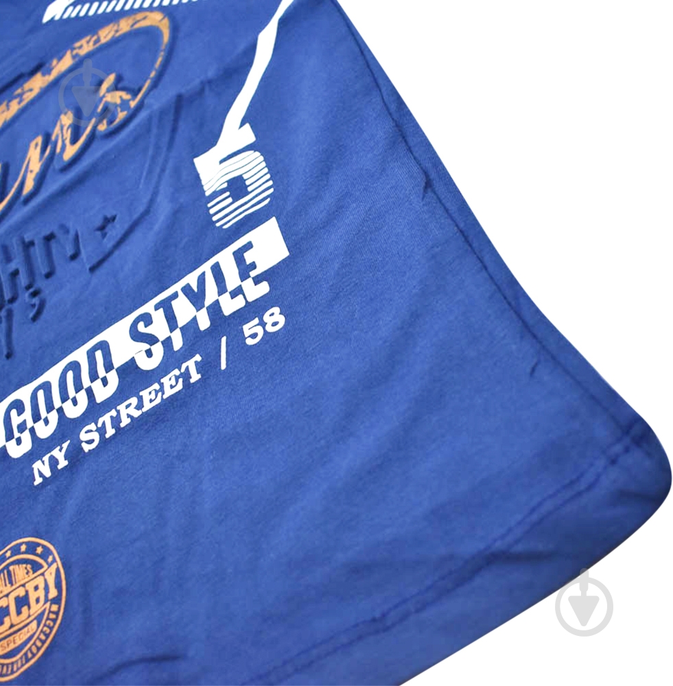 Футболка для мальчика Macma 9176 Jeans р.128 синий - фото 3 Футболка для мальчика Macma 9176 Jeans р.128 синий - фото 3