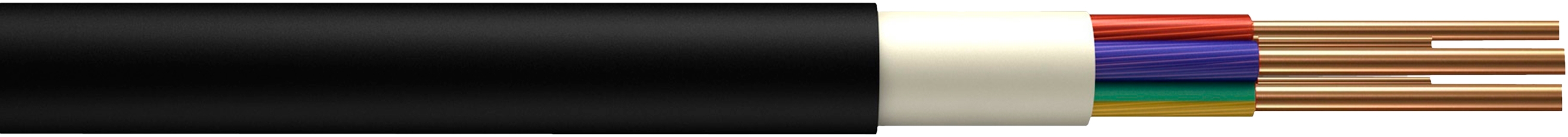 Кабель силовой Одескабель ВВГ 5x4,0 медь - фото 1