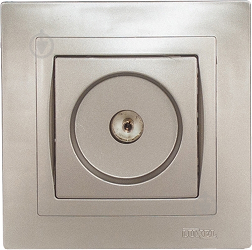 Розетка TV Luxel Bravo антрацит 5409 - фото 1