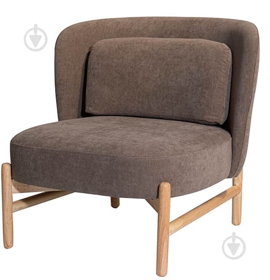 Кресло Prestol Вуди коричневый - фото 1 Кресло Prestol Вуди коричневый - фото 1