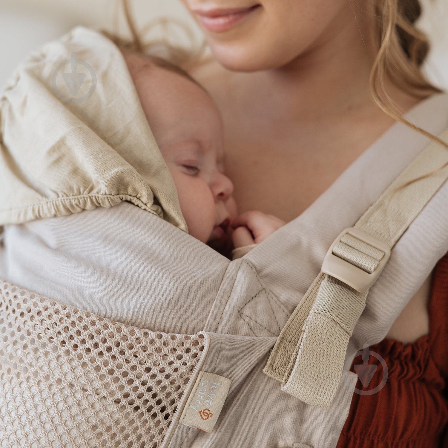 Эрго-рюкзак ONE Пшеница с рождения Love & Carry бежевый LC585 - фото 1