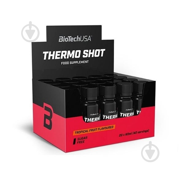 Жиросжигатель BioTechUSA Thermo Shot 12 шт. 60 мл - фото 2 Жиросжигатель BioTechUSA Thermo Shot 12 шт. 60 мл - фото 2