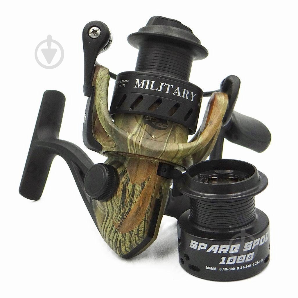 Катушка безынерционная Gladiator 4+1 "MILITARY" 2000 2000 - фото 1