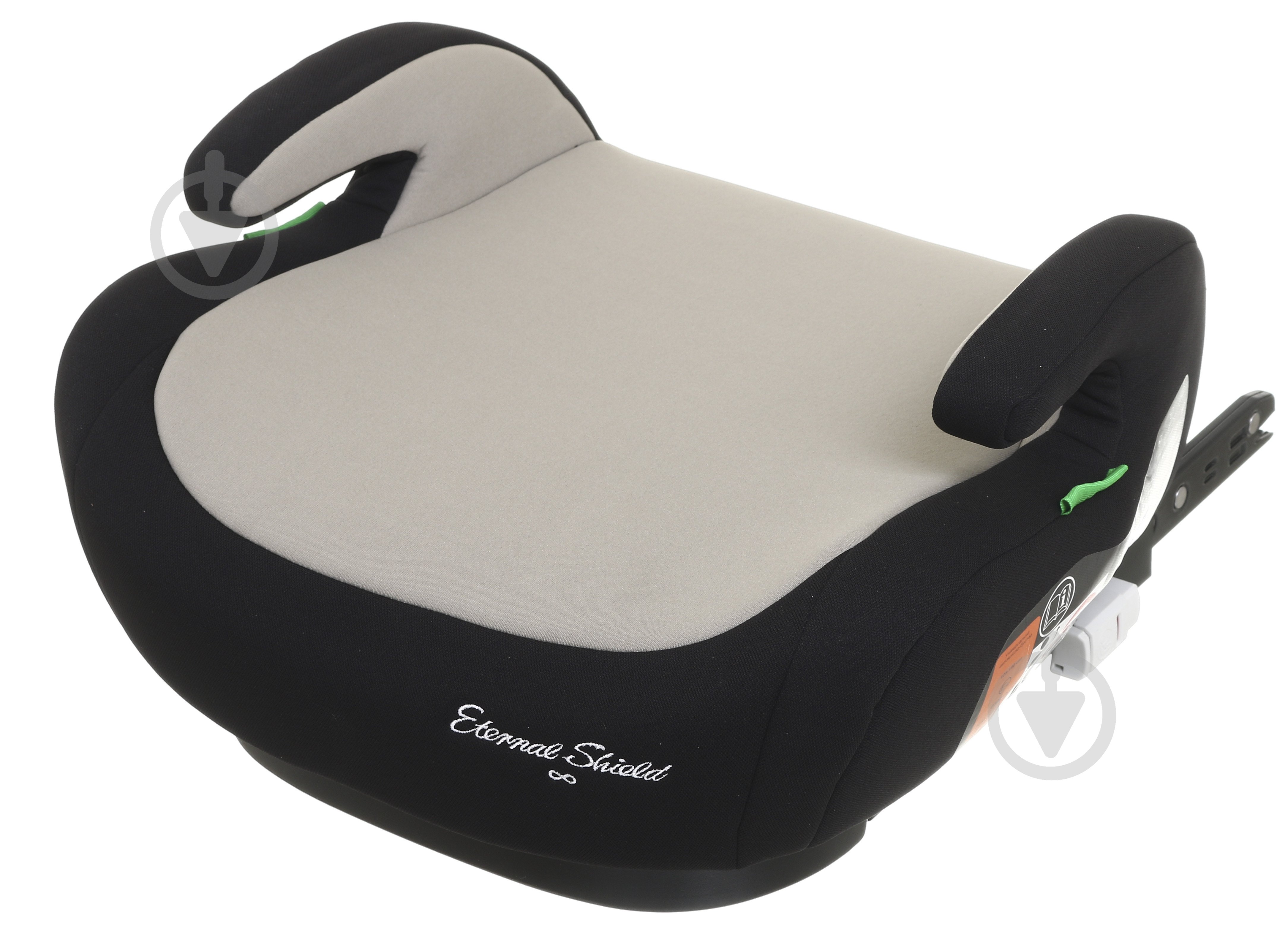 Автокресло-бустер Eternal Shield Champion II CC15-B с isofix серый с черным - фото 1