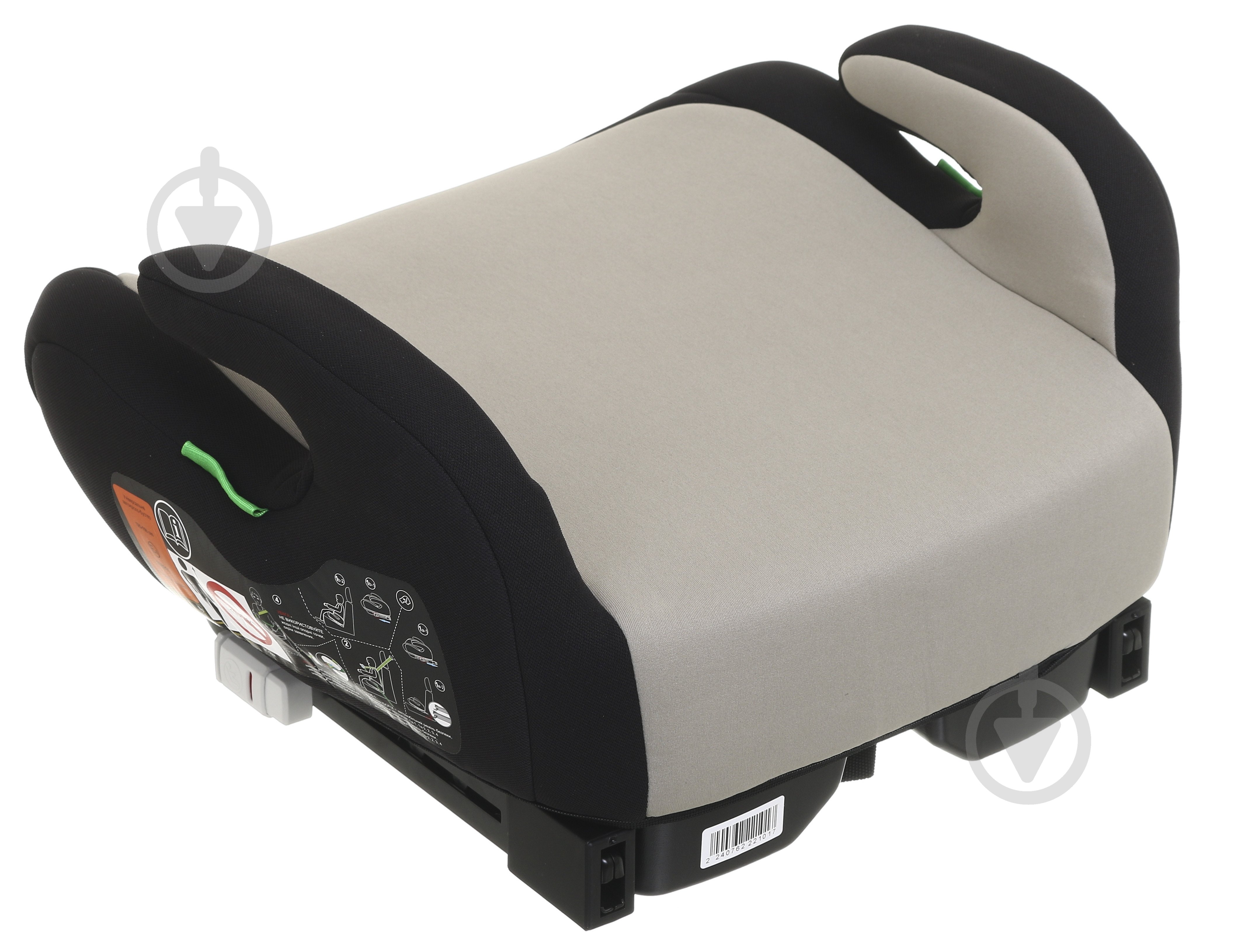 Автокресло-бустер Eternal Shield Champion II CC15-B с isofix серый с черным - фото 7