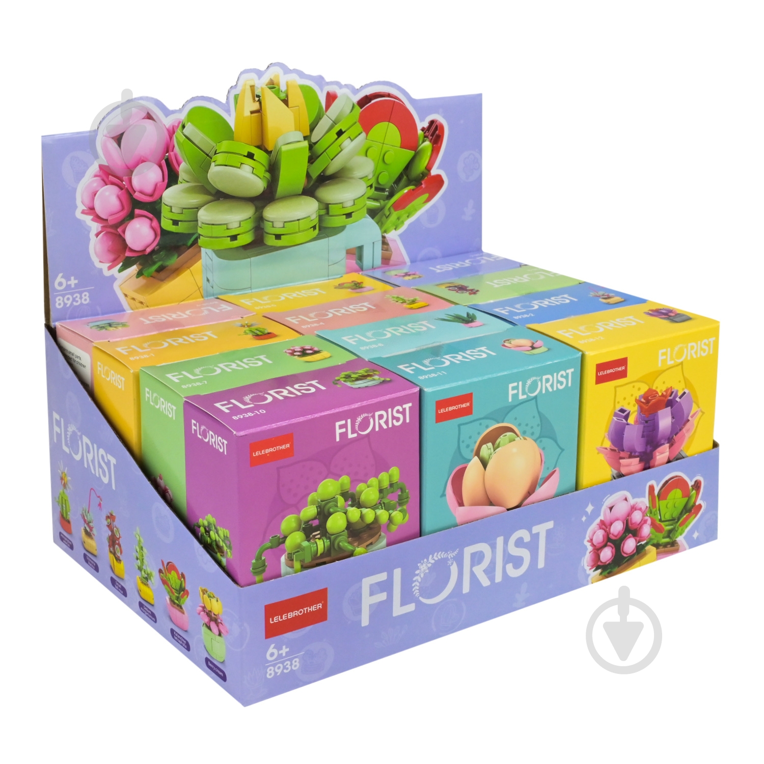 Конструктор Цветы 8938 - фото 15 Конструктор Цветы 8938 - фото 15