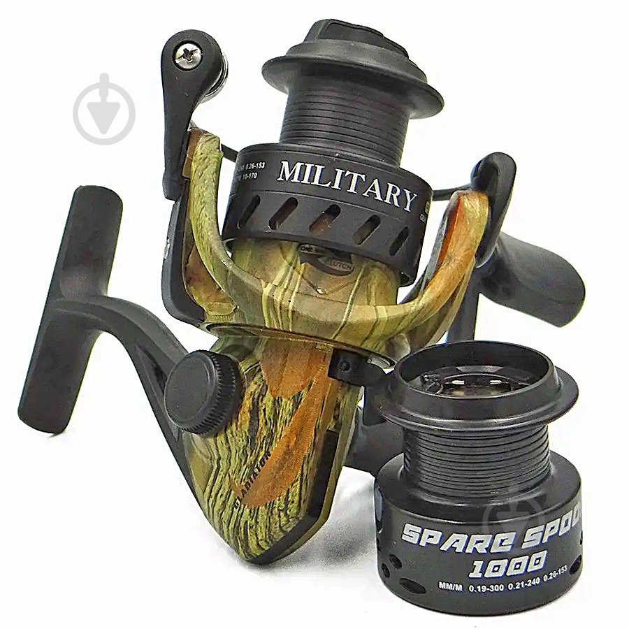 Катушка безынерционная Gladiator 4+1 "MILITARY" 3000 3000 - фото 1