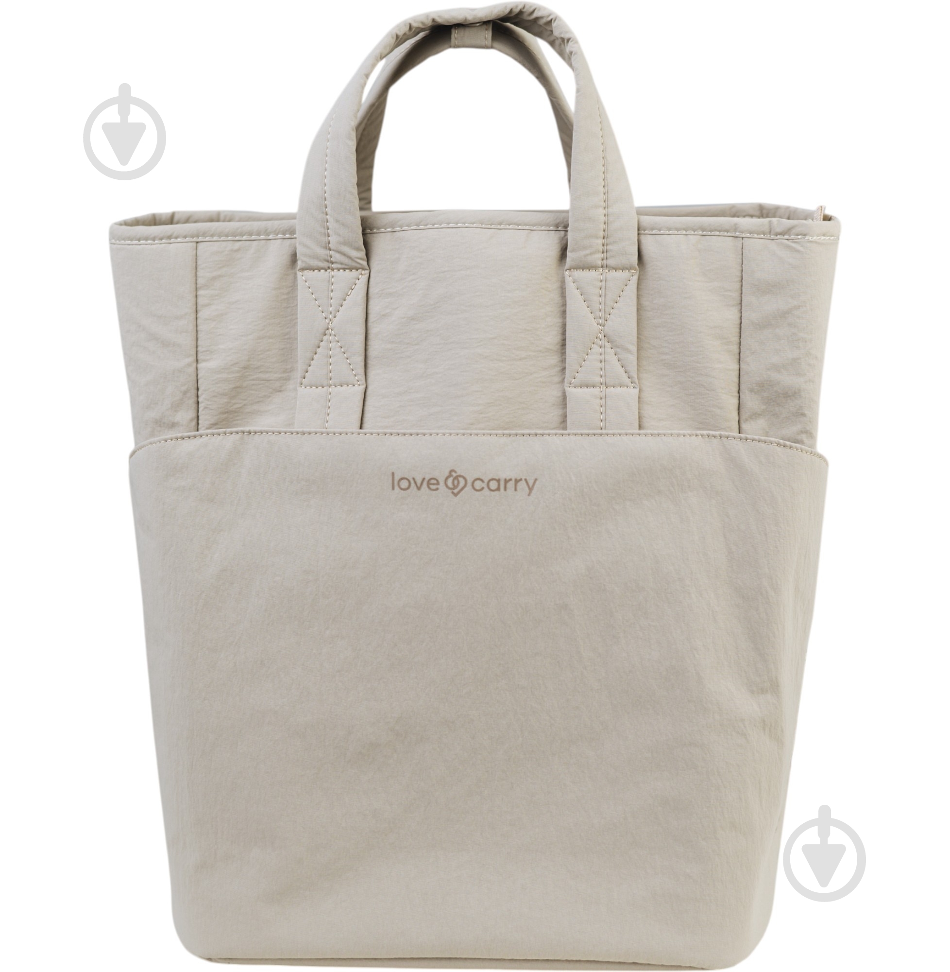 Рюкзак для мамы Love & Carry бежевый LC1222 - фото 1