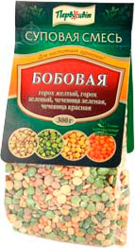 Смесь суповая Первоцвіт бобовая 300 г - фото 1