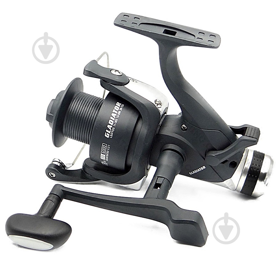 Катушка безынерционная Gladiator 3bb "BTR" BAITRUNNER 6000 plastic 6000 - фото 1