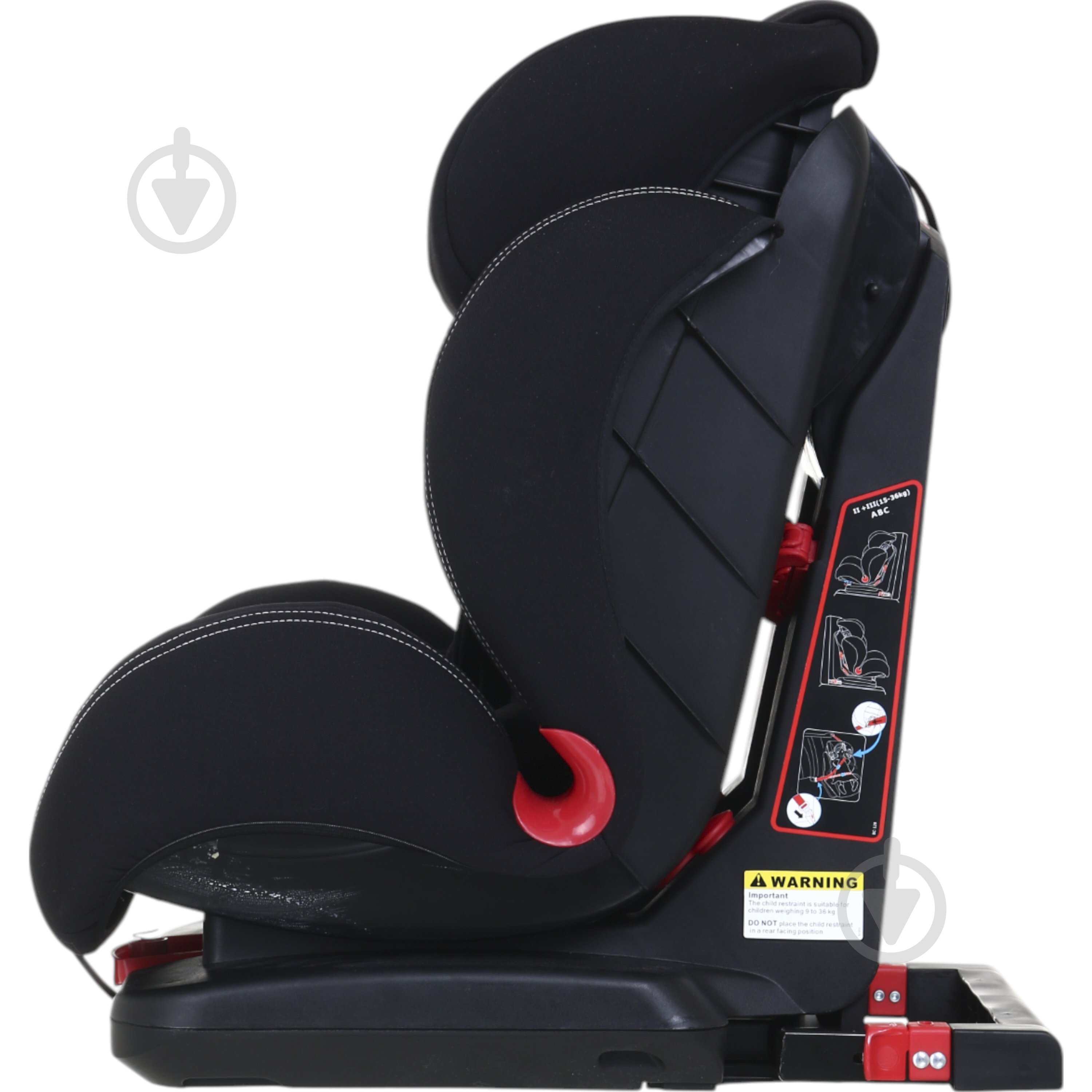 Автокресло Eternal Shield Tank II KS02 с isofix черный - фото 5